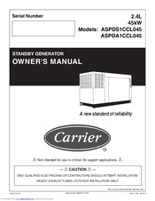Carrier ASPDS1CCL045 Owner's Manual