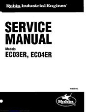 Robin EC04ER Service Manual