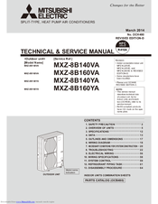 Mitsubishi MXZ-8B140YA Technical & Service Manual