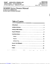 Queartet Ovonics QO4000 Series Owner's Manual