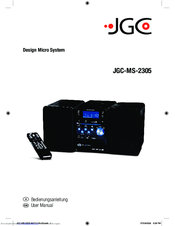 JGC MS-2305 User Manual