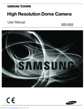 Samsung SCD-2022 User Manual