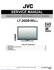 JVC LT-26DB1BU/AX Service Manual