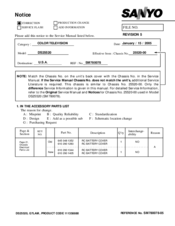 Sanyo DS25520 Manual