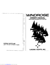 Laguna Yachts Windrose Owner's Manual