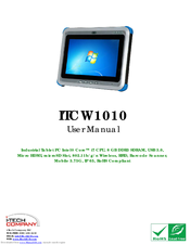 I-Tech ITCW1010 User Manual