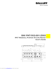 Balluff BNI PNT-502-001-Z002 User Manual