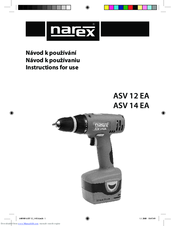 Narex ASV 12 EA Instructions For Use Manual