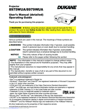 Dukane 8979WUA User Manual