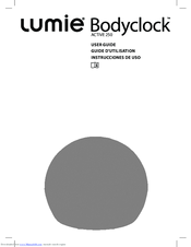 Lumie Bodyclock Active 250 Manuals Manualslib