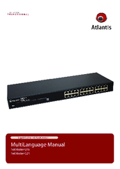 Atlantis NetMaster G16 Multilanguage Manual