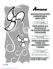 Amana AF183FM1 Use & Care Manual