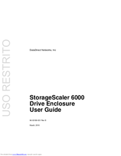 DataDirect Networks StorageScaler 6000 User Manual