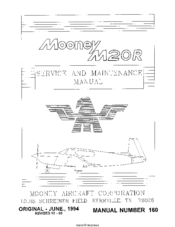 Mooney M20R Service And Maintenance Manual