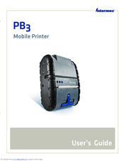 Intermec PB3 Series User Manual