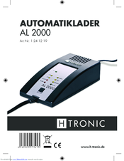 H-Tronic AL 2000 User Manual