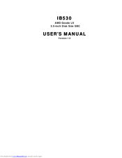 IBT Technologies IB530 User Manual