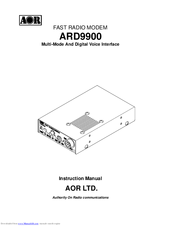AOR ARD9900 Instruction Manual