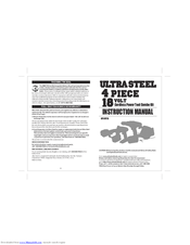 Ultra steel AP00973S Manuals | ManualsLib
