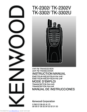Kenwood TK-3302U Instruction Manual