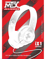 MTX iX1 Owner's Manual