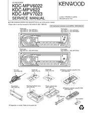 Kenwood KDC-MPV7023 Service Manual