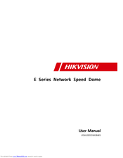 Hikvision E Series User Manual