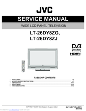 JVC LT-26DY8ZJ Service Manual