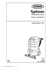 Tennant Typhoon MWD16BATTN Operator's Manual