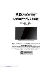 Quasar SQ4800 Instruction Manual