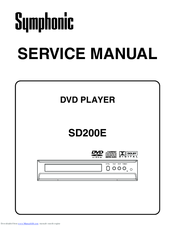 Symphonic SD200E Service Manual