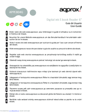 Approx APPEB04G User Manual