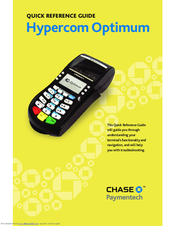 Chase Hypercom Optimum Quick Reference Manual