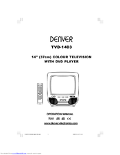 Denver TVD-1403 AC/DC Operation Manual