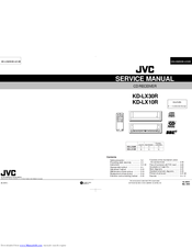 JVC KD-LX10R Service Manual