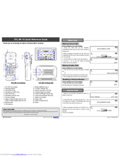Nec DTL-8R-1G Quick Reference Manual