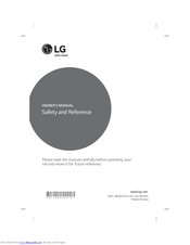 LG 49LF630V Series Owner's Manual