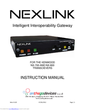 NexLink IOP-1 Instruction Manual