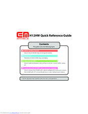 Huawei H12HW Quick Reference Manual