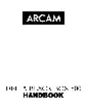 Arcam Black Box 500 Handbook