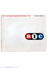 B-I-C America T-4M Owner's Manual