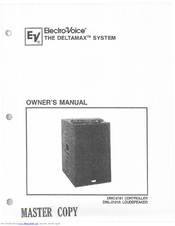 Electro-Voice DMC-2181 Deltamax Owner's Manual