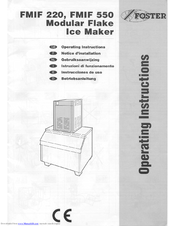 Foster FMIF 220 Operating Instructions Manual