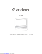 Axion 16-471 User Manual