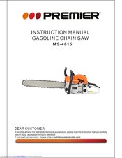 Premier MS-4815 Instruction Manual