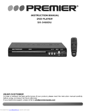 Premier SX-3488DU Instruction Manual