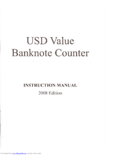 Mixed Bills DG 1000 Instruction Manual