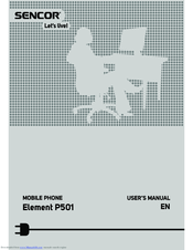 Sencor Element P501 User Manual