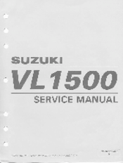 Suzuki VL1500 Service Manual