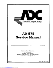ADC AD-575 Service Manual